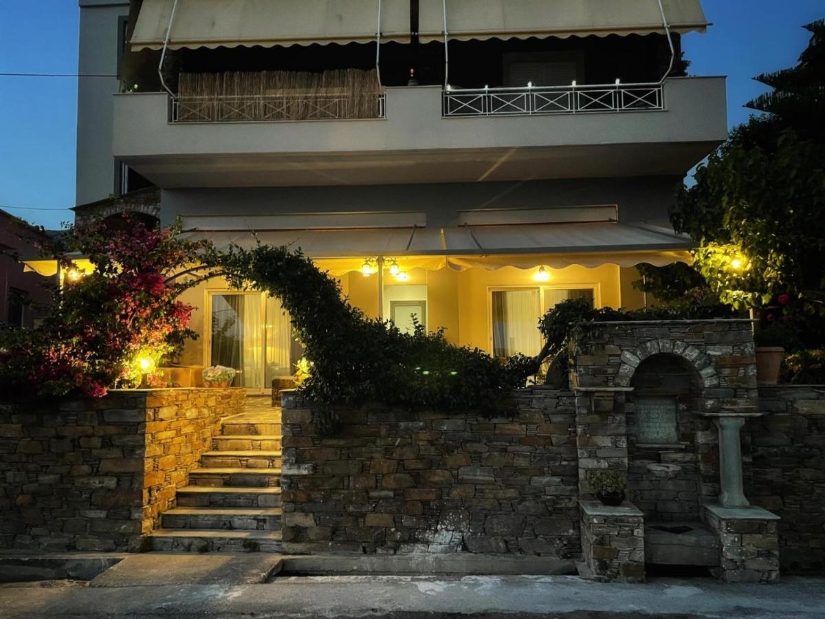 Giasemi Apartments Каристос Экстерьер фото